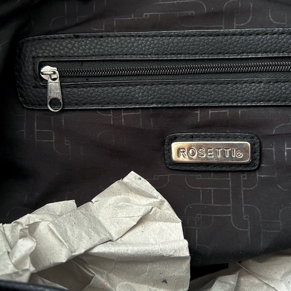 Rosetti Gray & Black Jacquard Janet Double Handle Shopper - Picture 3 of 3